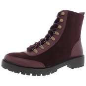 purple combat boots
