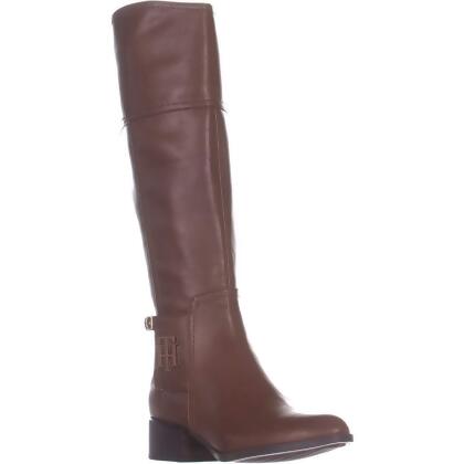 tommy hilfiger brown riding boots