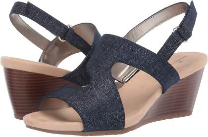 Bandolino gannet wedge hot sale sandals