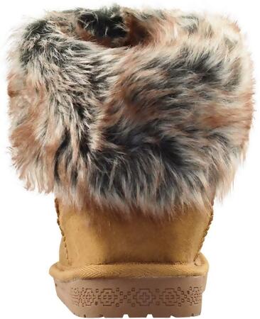 DGrut Women's Slipper Ankle Boot Knit Lace Anti-Slip House Shoes 