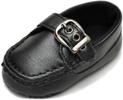 Anrenity Baby Loafer Infant Toddler Boys Girls Soft Slip On Dress Flat Boat Shoes Prewalker Moccasin 
