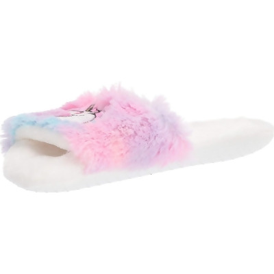 Fuzzy Babba Girls' Cozy Slipper Slides 
