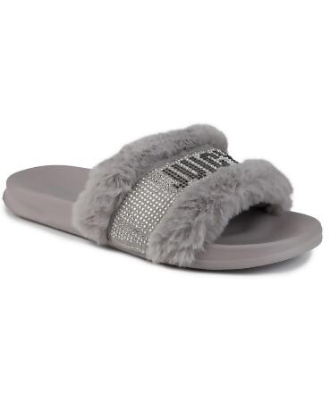 Faux fur slippers - D.N.A. Couture