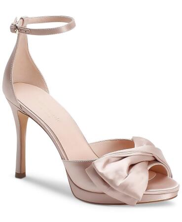 kate spade new york women's bridal satin evening dress heels