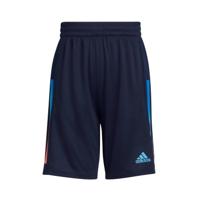 Adidas Boys Big Aeroready Gradient 3-Stripes Shorts 