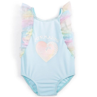 First Impressions Girls Toddler Mermazing 1-Pc. Swimsuit 