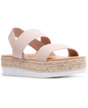 Madden Girl Bowie Stretch Platform Espadrille Sandals () 