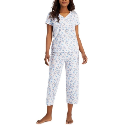 Cotton Essentials Cropped Pajama Set 