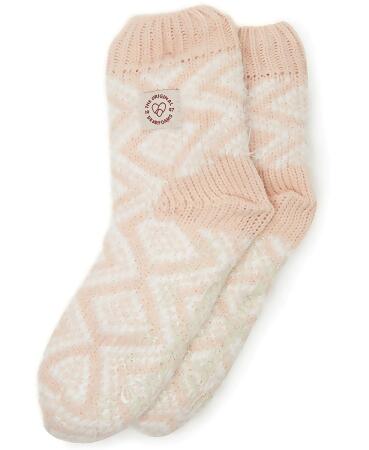 Fairisle Knit Flurry Slipper Sock, Online Only 