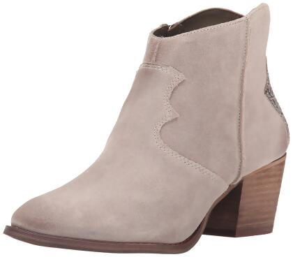 Marc Fisher Stefani Women Round Toe Suede Brown Ankle Boot - 9.5 M US Womens