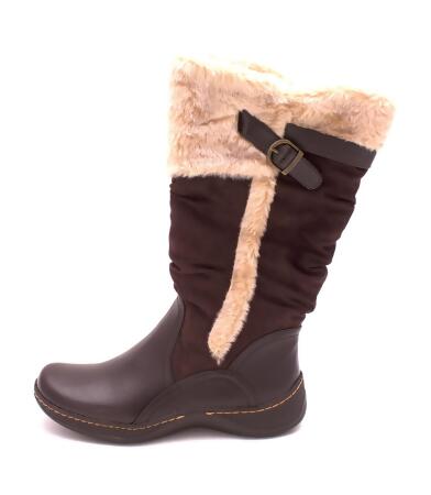 Kim Rogers Womens Edith Round Toe Mid-Calf Cold Weather Boots - 8 M US Womens