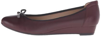 Naturalizer Womens Dove Leather Closed Toe Wedge Pumps - 5 M US Womens