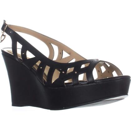 Thalia Sodi Womens Ebbie Fabric Open Toe Casual Platform Sandals - 7 M US Womens