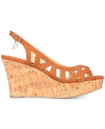 Thalia Sodi Womens Ebbie Fabric Open Toe Casual Platform Sandals - 5 M US Womens