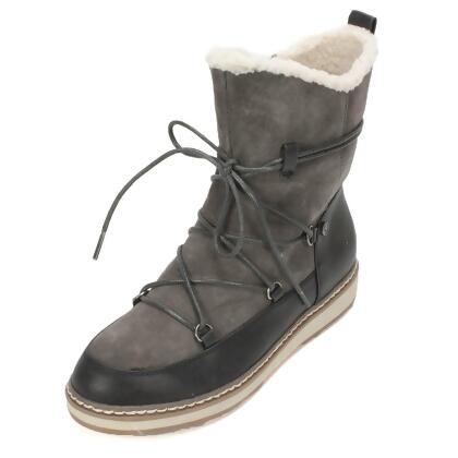 White Mountain Womens Topaz Leather Closed Toe Ankle Cold Weather Boots - 5 M US Womens