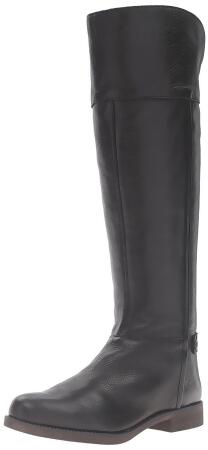 Franco Sarto Womens Kerri Leather Closed Toe Knee High Fashion Boots - 5.5 M US Womens