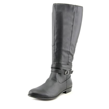 Style Co. Womens Fridaa Round Toe Mid-Calf Riding Boots - 5 M US Womens