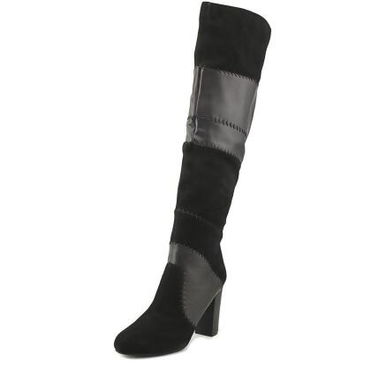 Bar Iii Womens Naomi Leather Pointed Toe Knee High Fashion Boots - 6.5 M US Womens
