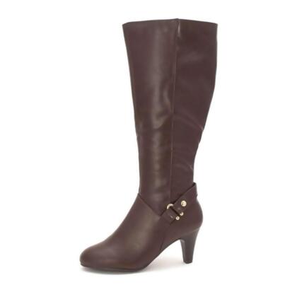Karen Scott Womens Harloww Almond Toe Knee High Fashion Boots - 10 M US Womens
