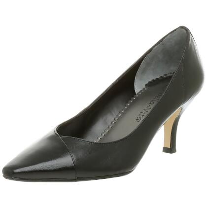 Bella Vita Womens Wow Leather Pointed Toe Classic Pumps - 6 W US Womens