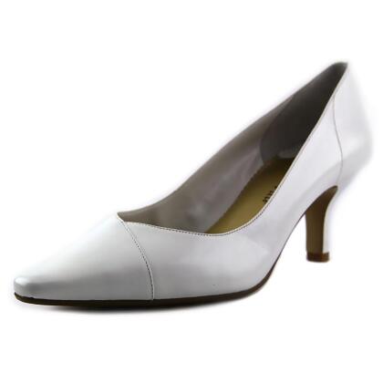 Bella Vita Womens Wow Leather Pointed Toe Classic Pumps - 9 W US Womens