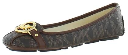 Michael Michael Kors Womens Fulton Leather Closed Toe Casual Slide Sandals - 7.5 M US Womens