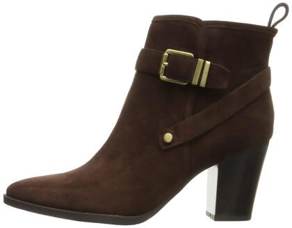 Franco Sarto Womens L-Delancey Suede Closed Toe Ankle Fashion Boots - 7 M US Womens