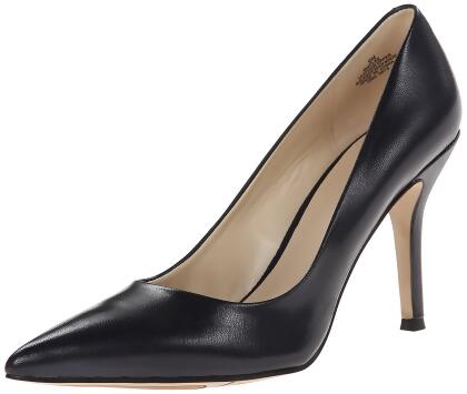 Nine West Womens Flax Leather Pointed Toe Classic Pumps - 10 M US Womens