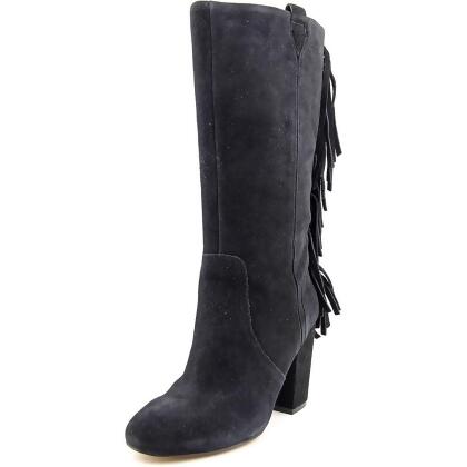 Nine West Womens Jayden Leather Closed Toe Mid-Calf Cowboy Boots - 7 M US Womens