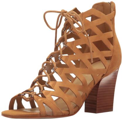 Marc Fisher Womens Blair Suede Round Toe Casual Strappy Sandals - 6.5 M US Womens