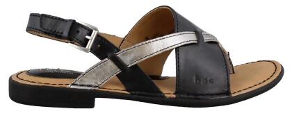 B.o.c Womens Lowery Leather Split Toe Casual Slingback Sandals - 8 M US Womens