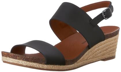 Lucky Brand Womens Jette Leather Open Toe Casual Platform Sandals - 11 M US Womens