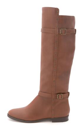 Inc International Concepts Womens Ameliee Leather Closed Toe Mid-Calf Riding ... - 10 M US Womens