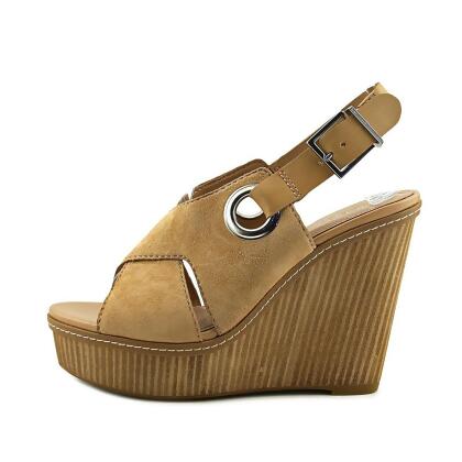 Bcbgeneration Womens Penelope Leather Open Toe Casual Platform Sandals - 10 M US Womens