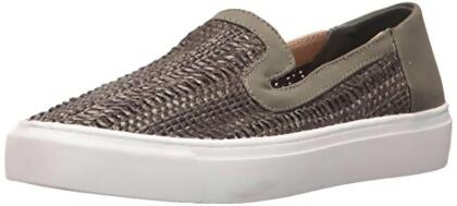 Steven by Steve Madden Womens Kenner Leather Low Top Slip On Fashion Sneakers - 6 M US Womens