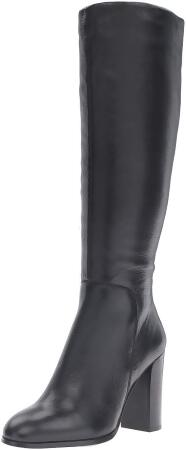 Kenneth Cole New York Womens Justin Leather Closed Toe Knee High Fashion Boots - 7 M US Womens