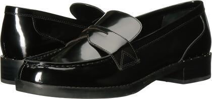 Marc Fisher Womens Vero Leather Closed Toe Loafers - 8 M US Womens