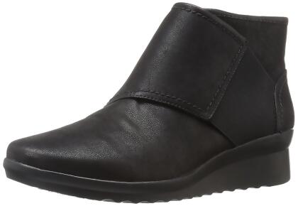 Clarks Womens Caddell Rush Closed Toe Ankle Cold Weather Boots - 6.5 M US Womens