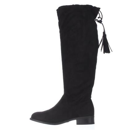 Thalia Sodi Womens Eliz Fabric Closed Toe Knee High Fashion Boots - 8.5 W US Womens