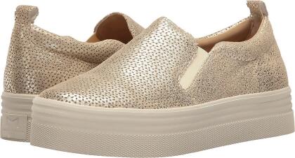 Marc Fisher Womens Elise Leather Low Top Slip On Fashion Sneakers - 6 M US Womens
