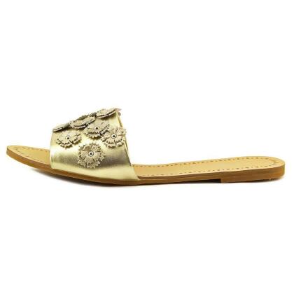 Daya by Zendaya Womens marina Leather Open Toe Casual Slide Sandals - 6 M US Womens
