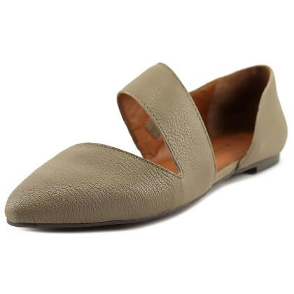 Lucky Brand Womens Madysonn Leather Closed Toe Ballet Flats - 9.5 M US Womens