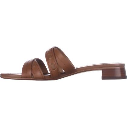Coach Womens Ariana Leather Open Toe Casual Slide Sandals - 8.5 M US Womens