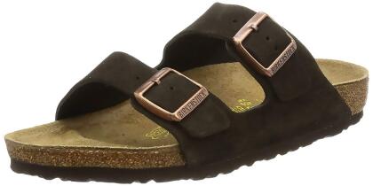 Birkenstock Womens Arizona Leather Open Toe Casual Slide Sandals - 11 M US Womens
