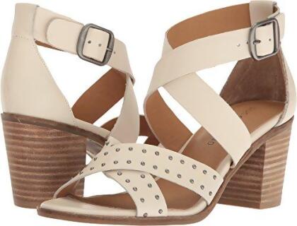 Lucky Brand Womens Kesey Leather Open Toe Casual Ankle Strap Sandals - 7.5 M US Womens