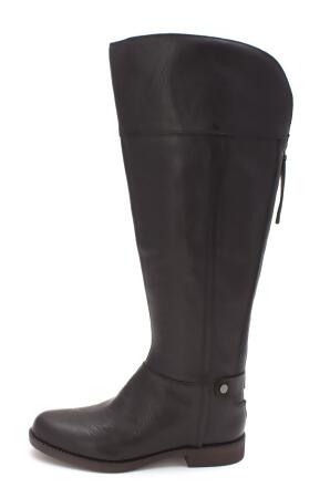 Franco Sarto Womens Christn Wc Leather Round Toe Knee High Fashion Boots - 6 W US Womens