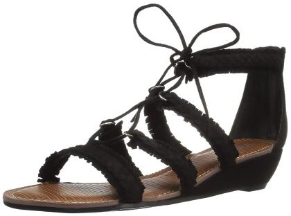 Carlos by Carlos Santana Womens Kenzie Leather Open Toe Casual Strappy Sandals - 5 M US Womens