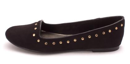 New Directions Womens Shayanne Suede Round Toe Slide Flats - 7.5 M US Womens