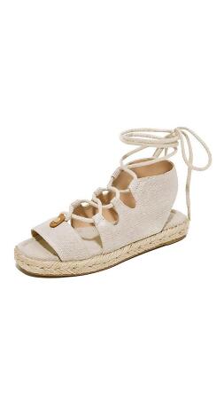 Michael Kors Womens mckenna Canvas Open Toe Casual Gladiator Sandals - 5 M US Womens