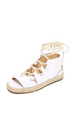 Michael Michael Kors Womens mckenna Canvas Open Toe Casual Gladiator Sandals - 7.5 M US Womens